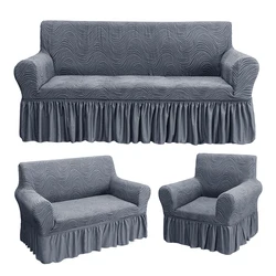New jacquard design sofa cover 1 2 3 seater elastic covers for sofa couch cover set