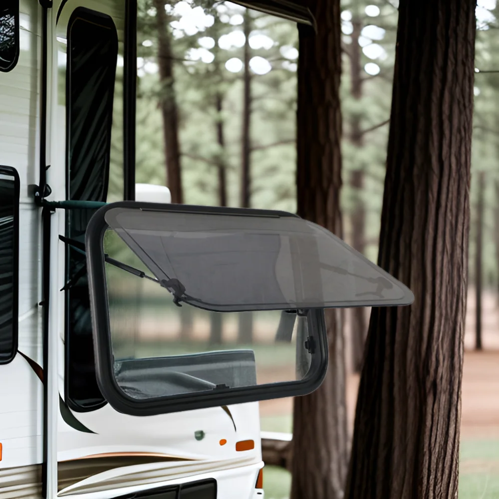 RV Exit Car Window for Caravan Travel Trailer Camper Motorhome out Car Window for Convenience