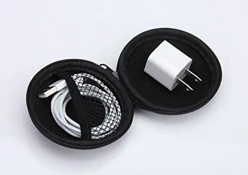 
6PC Earphone Case Bag Hard EVA Protective Cover Pocket Storage portable Collection Box Organizer Container for carry cable jerry 