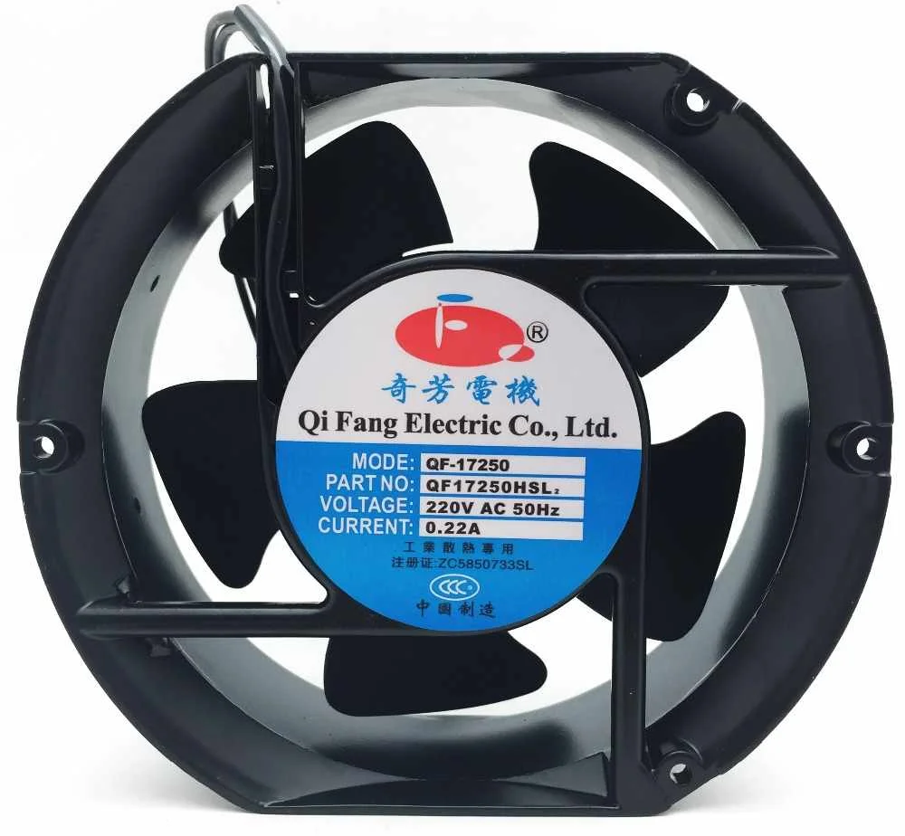 QFDJ 110v 220v 380v 172mm 172 *150 *50mm mini impedance protected welding machine cooling fan