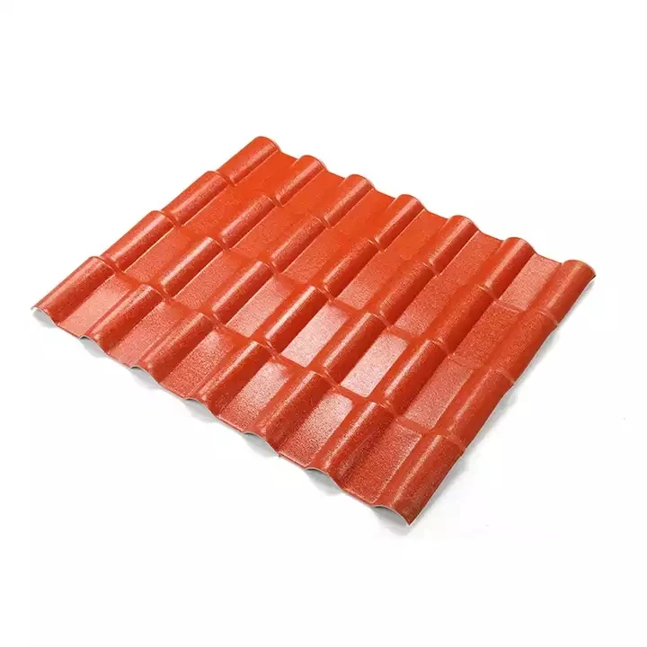 plastic ASA synthetic resin roof tiles for house roof
