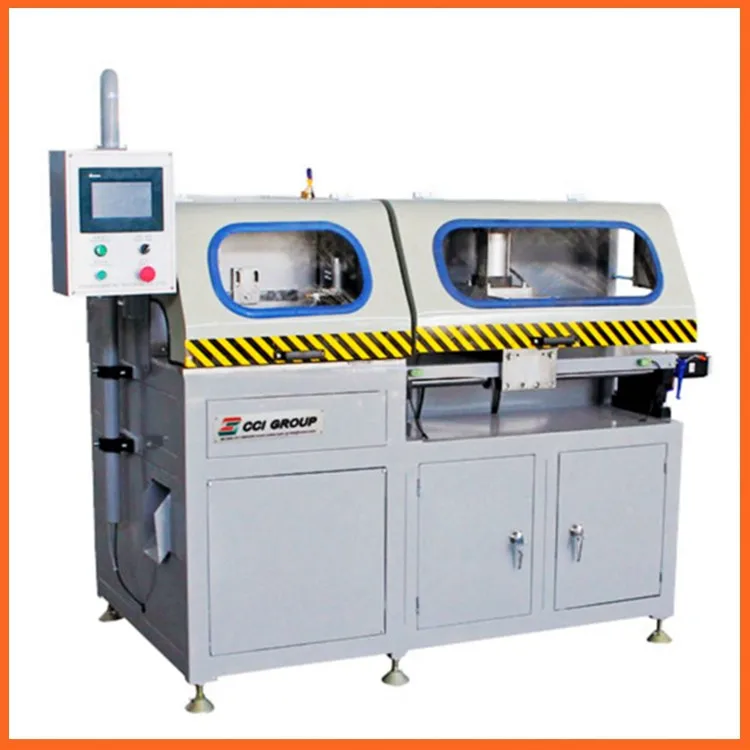 CCI GROUP aluminium window and door making machinery for UPVC plastic windows and door profile manufacturing CNC cutting machine
