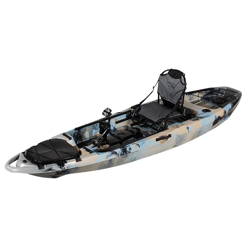 rowing boat fishing 10ft foot propel angler kayak pedal fishing kayak with propeller systems