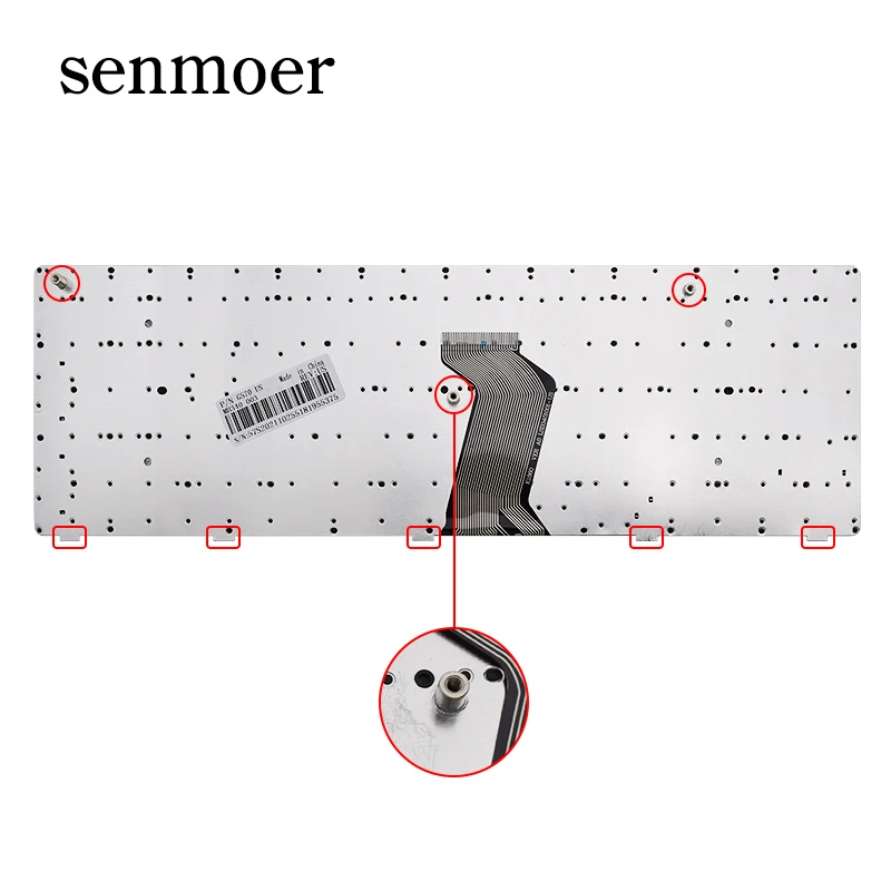 New Laptop Keyboard for Lenovo G570 G575 G575GX G575GL Z565 Z560 G770 US Keyboard Factory Price OEM INDIA Indonesia Shop