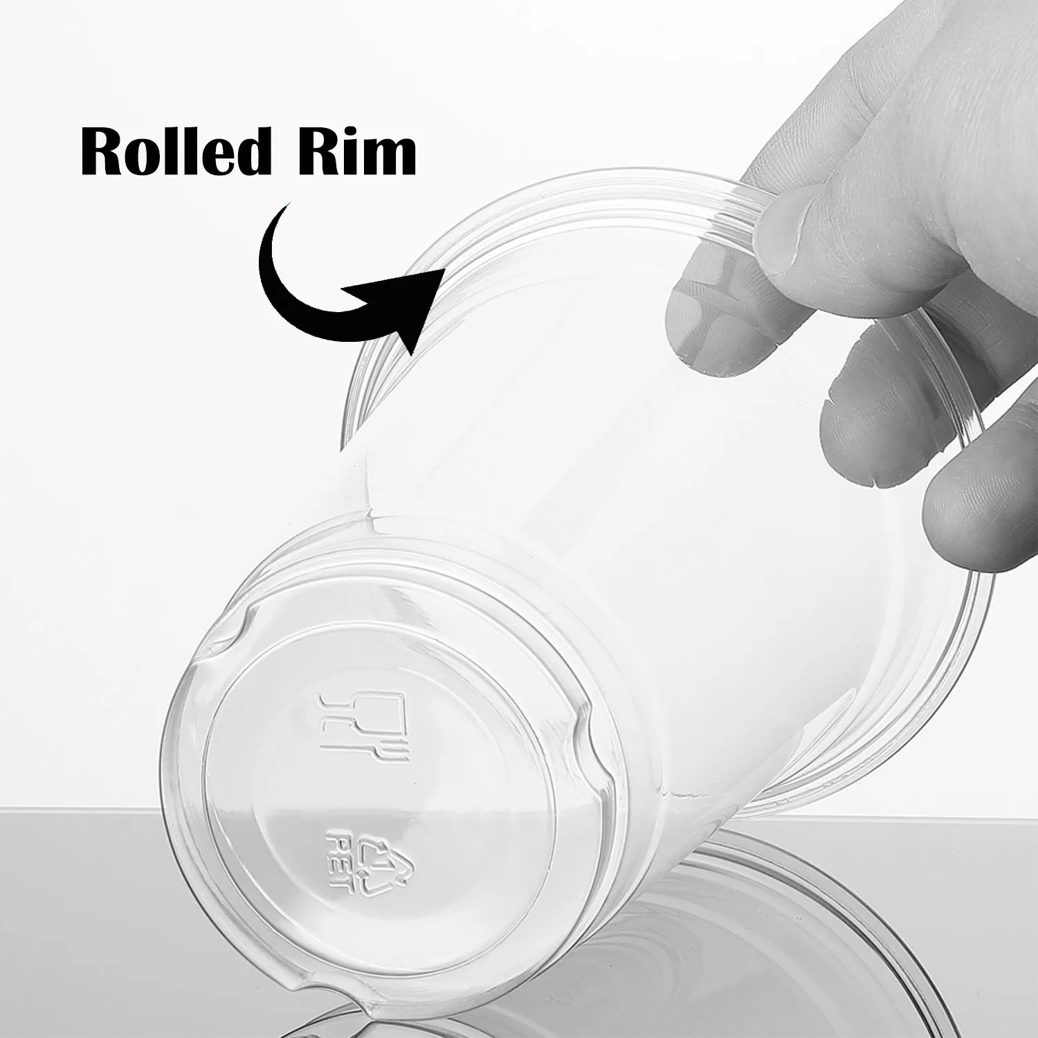 Amazon Best Seller Disposable Plastic Cup 16 oz PET Clear Plastic Cup for Cold Drink Beverage Juice Iced Drinks Water