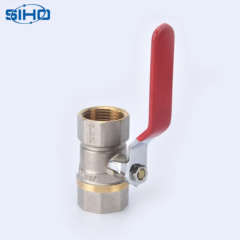 Ball Valve Factory Direct 3/4 Inch Thread Standard Water Normal Temperature Brass Color Manual General OEM Oil,water CN;ZHE SIHO
