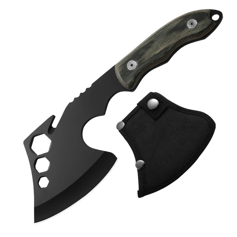 Multifunctional Survival Equipment Camping Ax Outdoor Hatchet Axe for Wood Splitting