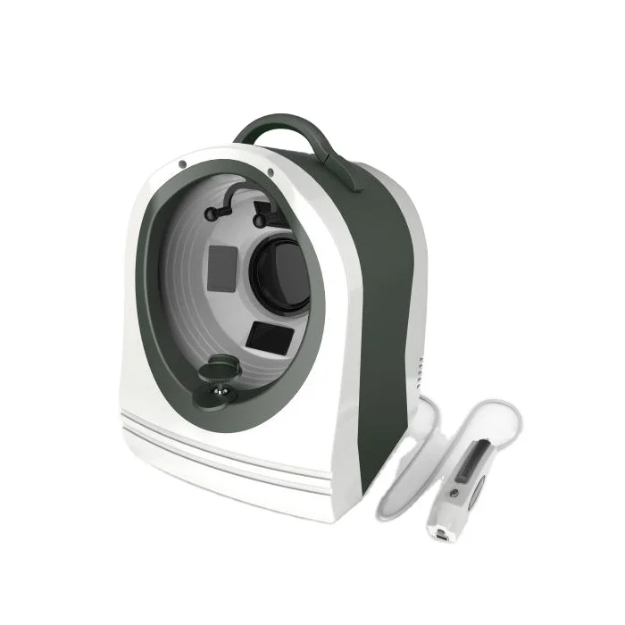 Portable 3D image available dermatoscope skin facial analyzer machine
