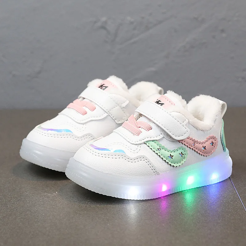 0-6 Years Luminous Sneakers Children Soft Sole baby shoes kids led shoes Sneakers for Girl Boys Children
