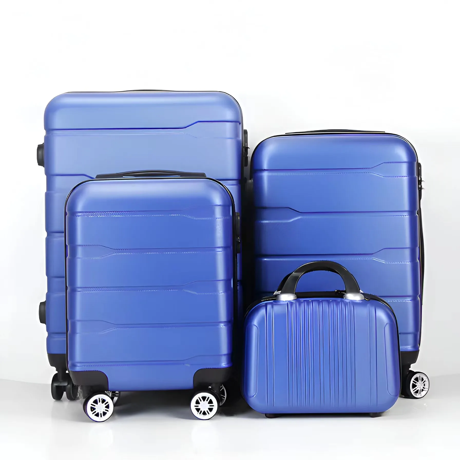 Professional Custom New Design Travel Abs Bayer Carry-On Trolley Travelling Bags Luggage Sets Carry-On Suitcases