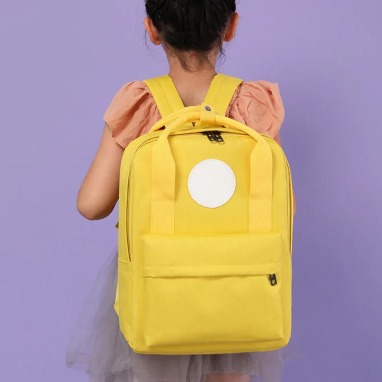 Custom Printed Logo Kid Student School Bags For Primary School Kindergarten Waterproof Oxford  Backpack
