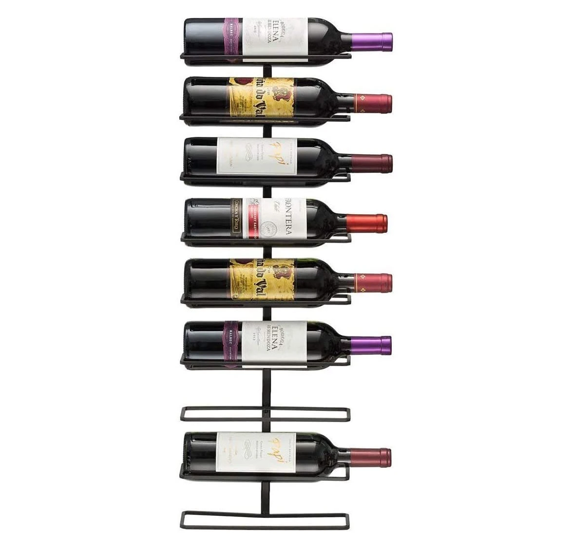 Metal Wall Mount Wine Rack