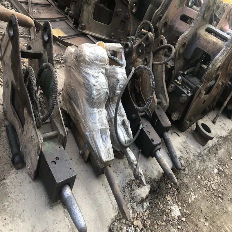 used excavator parts Hydraulic Breaking Hammer second hand  High Quality  low price used hammer for excavator parts