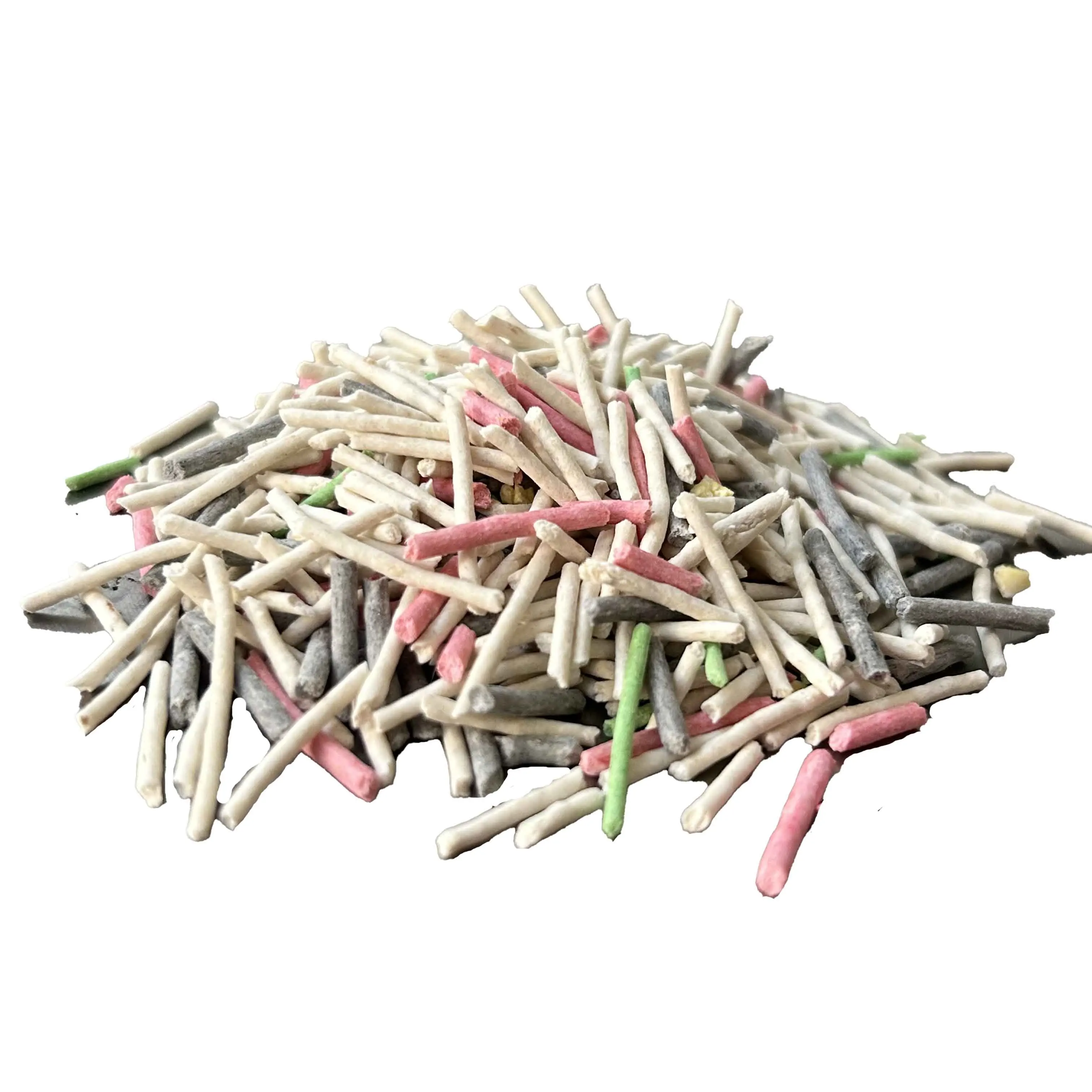 Factory Wholesale Bulk Cat Litter Strong Clumping Pure Natural Tofu Kitty Sand Bentonite Cat Litter