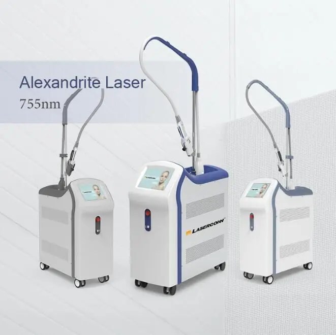 Clip Hair Removal Depilation Diode 755nm 1064nm Laser Hair Removal Alexandrite Laser Hair Device