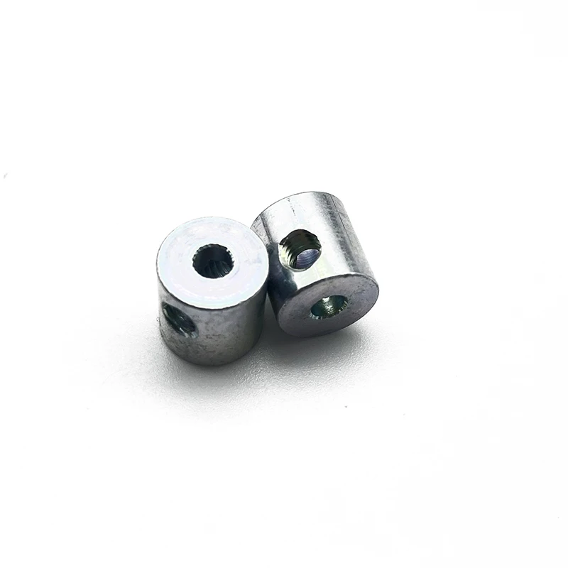 OEM CNC Machined High Precision Zinc Plated Alloy Parts Mild Steel Brass Parts CNC Machining CNC
