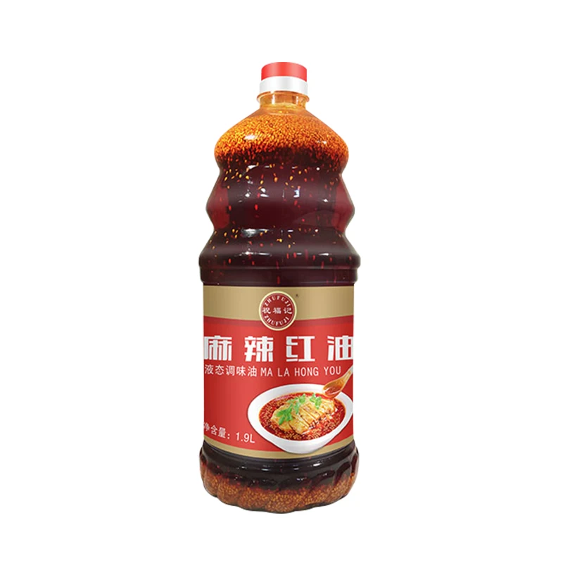 Zhufuji spicy hot pot bottom material cold dish seasoning Sichuan flavor chili oil manufacturers directly for OEM