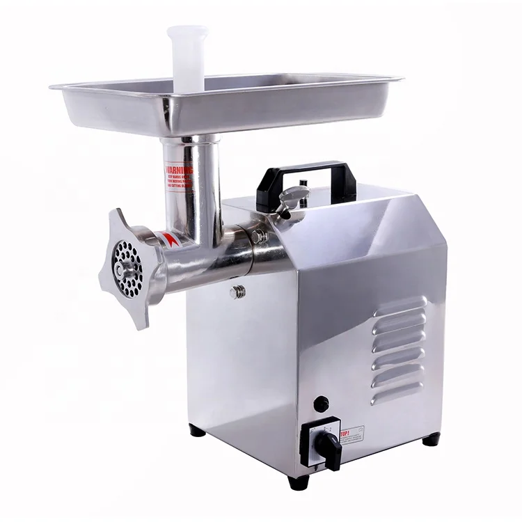 Commercial Heavy-Duty Meat Grinder Stainless Steel Butcher Equipment Machine for Food Shops and Farms Meat Mincer