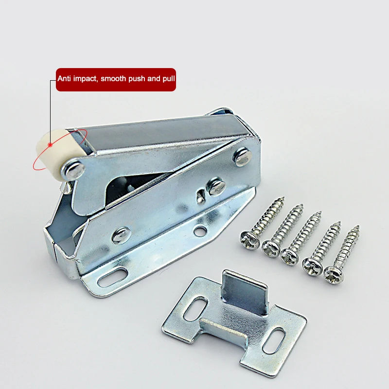 Mini Boat Loaded Door Latch Latches for Mini Doors Cabinets Cupboard door closer automatic