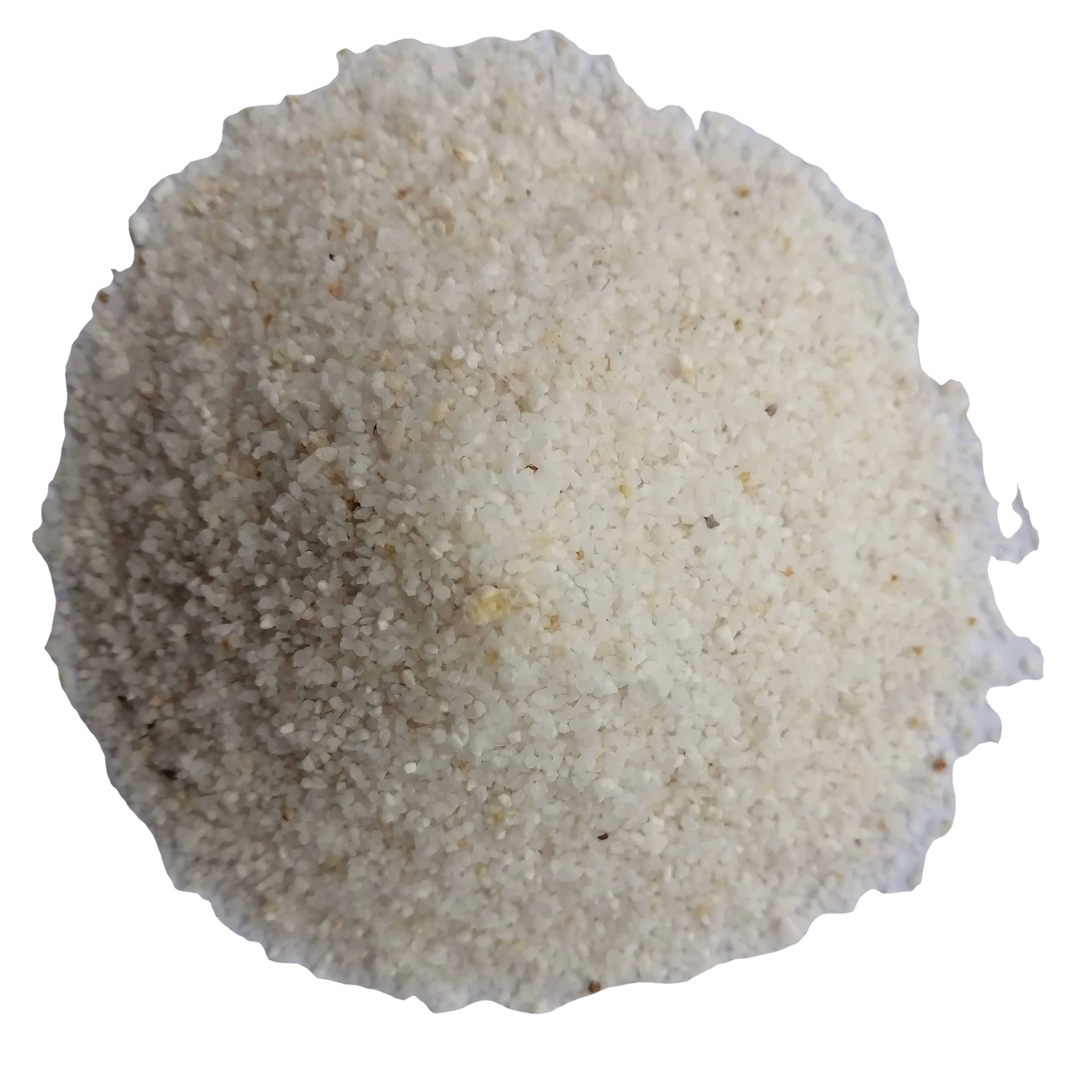 The supplier supplies glass silica sand
