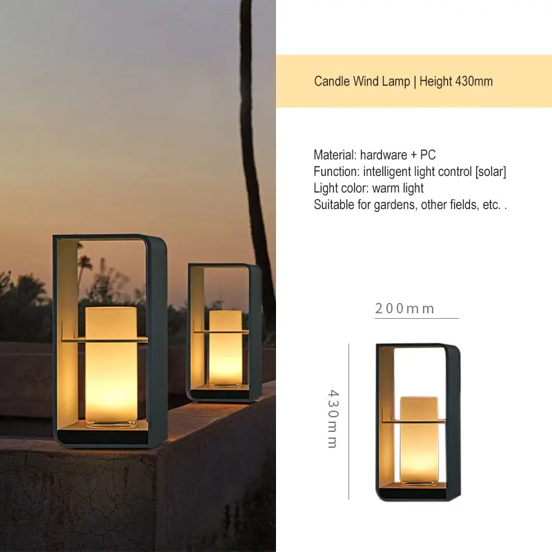 Водонепроницаемый декоративный светильник для сада и виллы 110 В 220