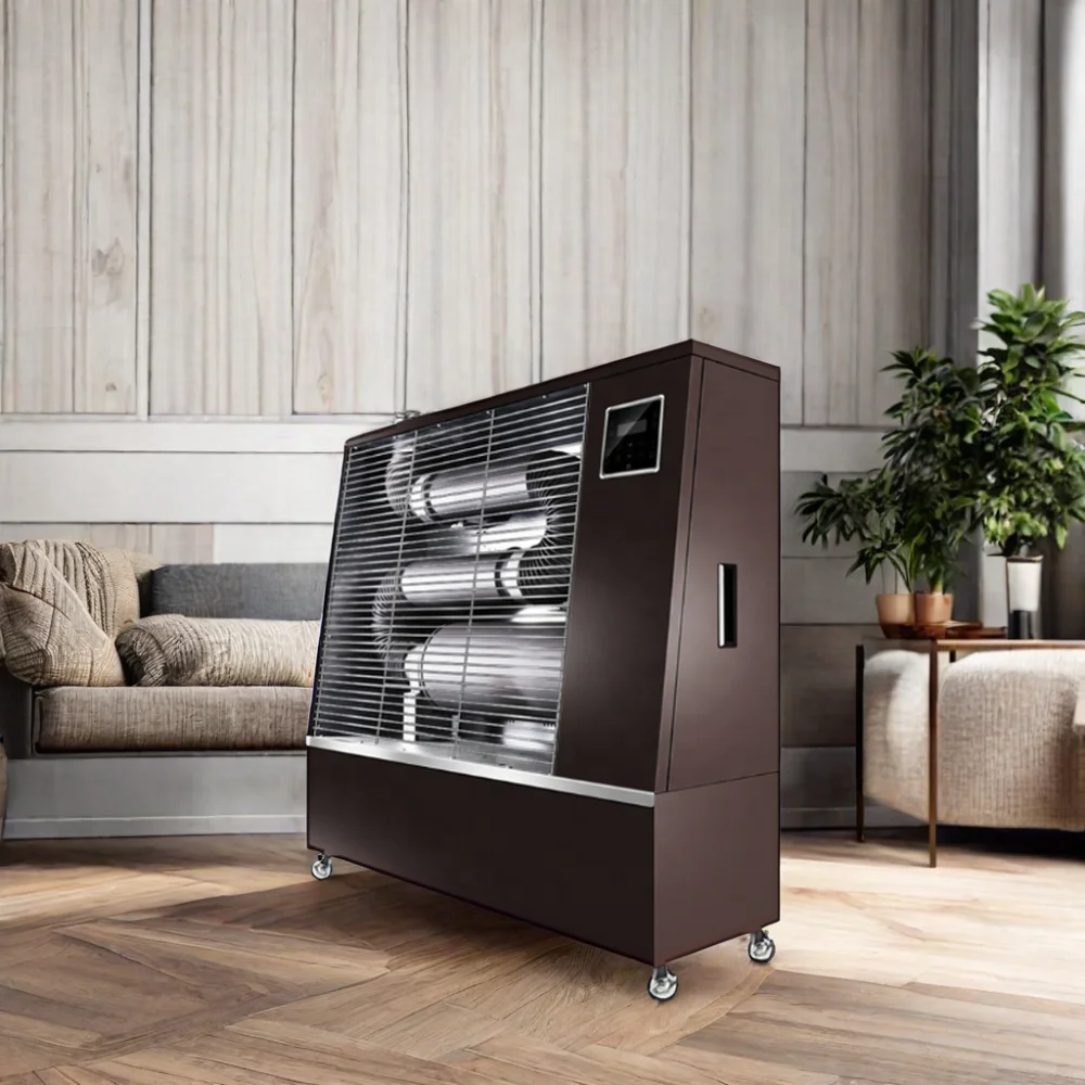 Newest Indoor and Outdoor Diesel Kerosene Heater Industrial Heat Convector for Garage Household Hotel-Lighting Function