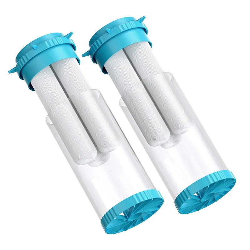 20 inch blue high flow water filter PVDF ultrafiltration membrane hand wash pre water purification filter element