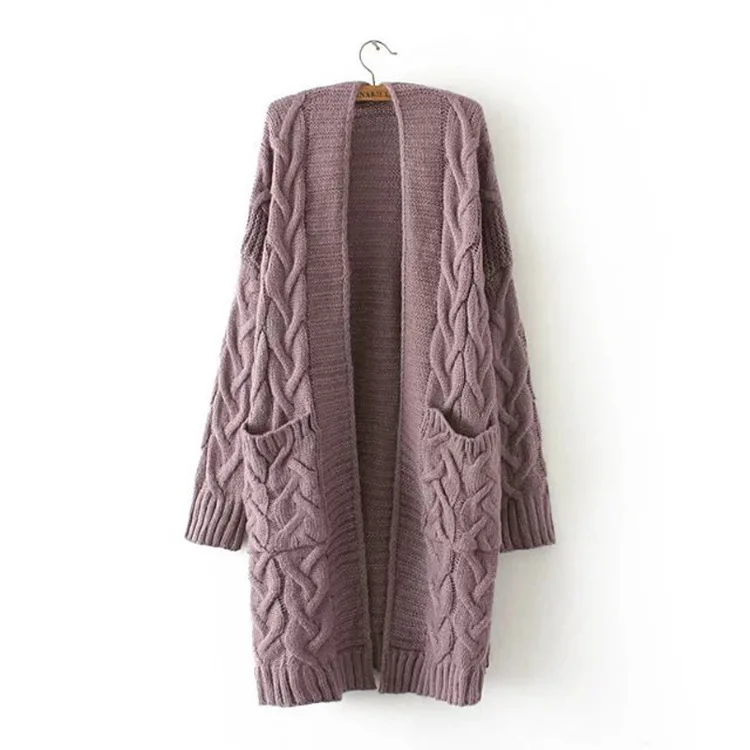 Ladies Knitted Cardigans Sweater Cotton Cardigan