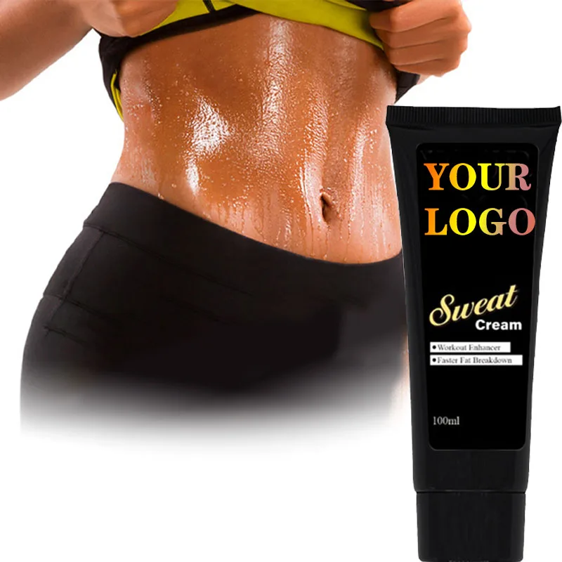 OEM wholesale no MOQ natural ginger hot sweat cream fat burn gel