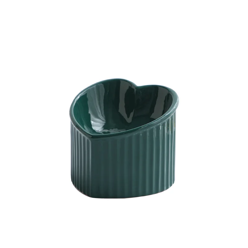 Slanted Mouth Cat Bowl Pet Food Bowl Stainless Steel Pet Bowl New Pet Products 2024 Innovative Product Rounded