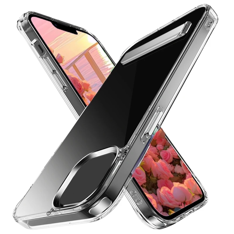 GScase Custom Logo Smart Cell Phone Holder Kickstand Case High Clear Anti Drop Protective Case For iphone 16 pro max 15 14 plus