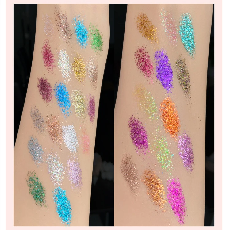 35 Colors Custom Your Own Logo Nude Matte Shimmer Blendable All Glitter Private Label Eye Shadow Palette