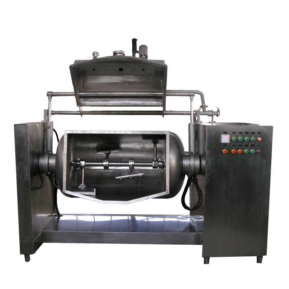 Food industry  Vacuum impregnate the horizontal shaft stirring the wok  Suitable for sauces with high viscosity