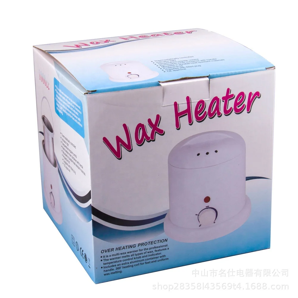 Hot Sales Small Electric1000CC Wax Warmer Heater hard beans depilatory Salon Wax Melting Pot