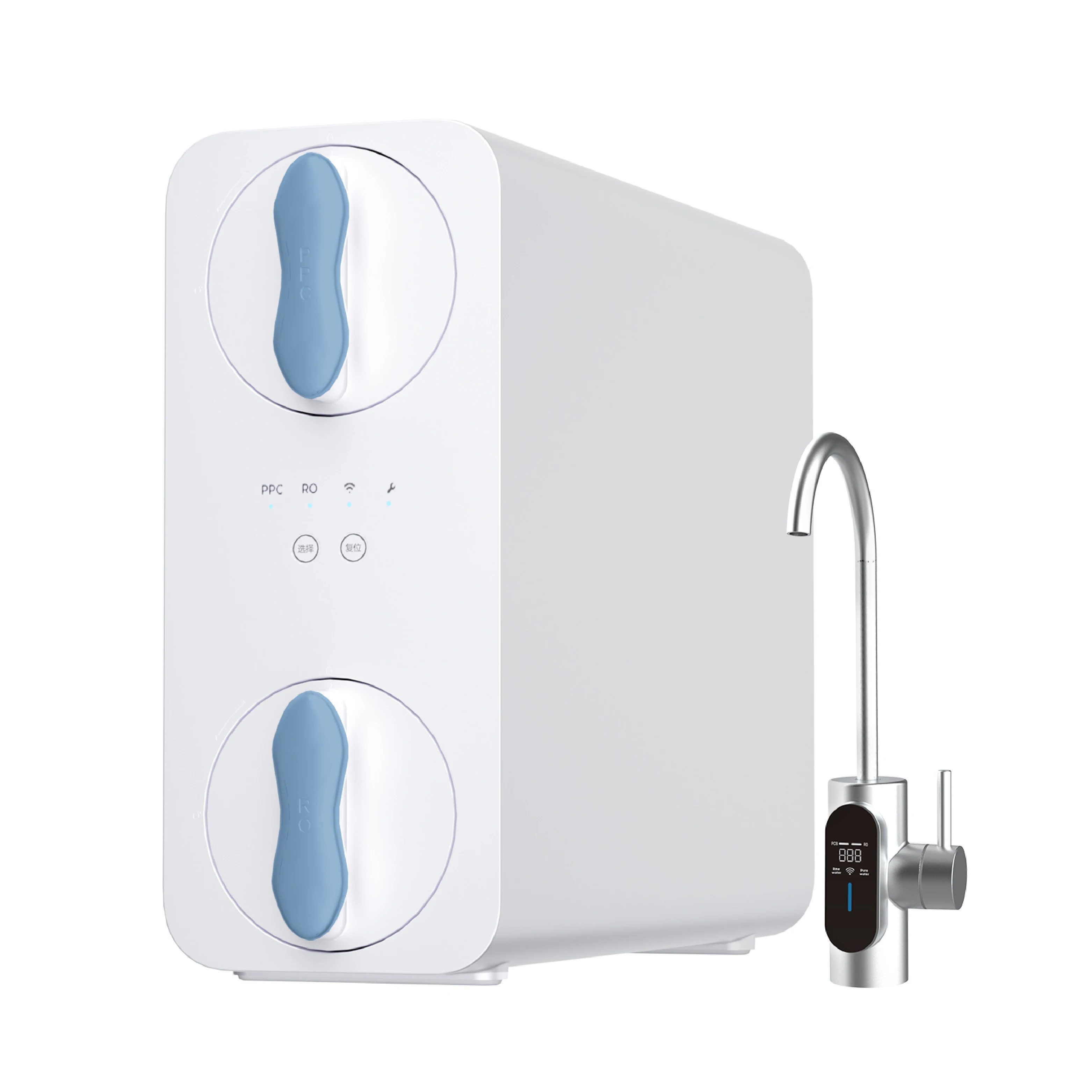 ERS-1017 undersink filtration water purifier machine reverse osmosis water filter system drinking water purifier for home