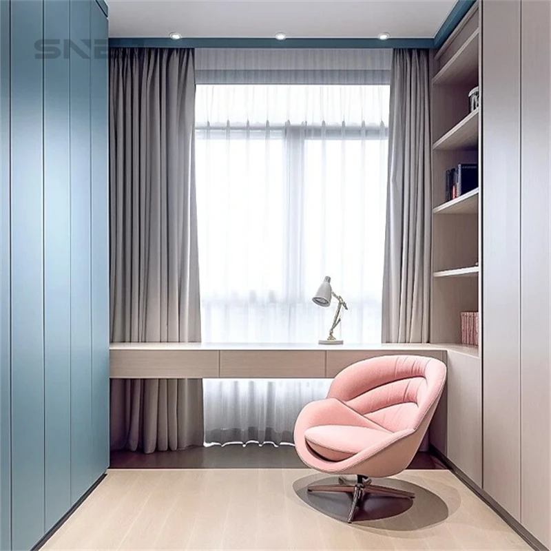 SNEJ 2024 Allure Customization Hot Sale Wardrobes Modern Style Walk in Closet for Villa Best Sale Practical Wardrobes from China