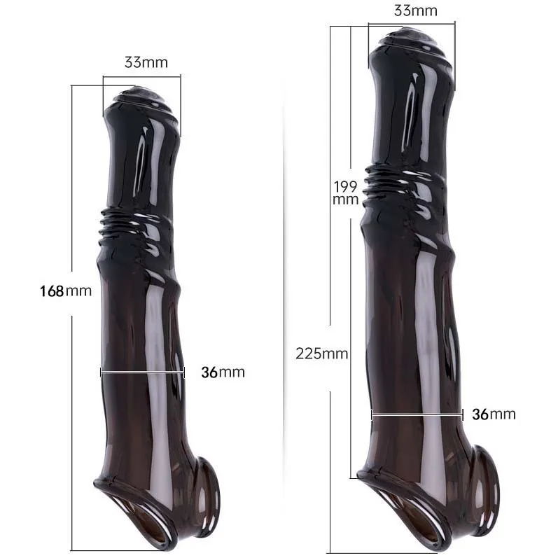 TPE Material Horse Condom Sleeve Extender Penis Enlargement Delay Ejaculation Reusable Vibrator Massager Adult SexToys china