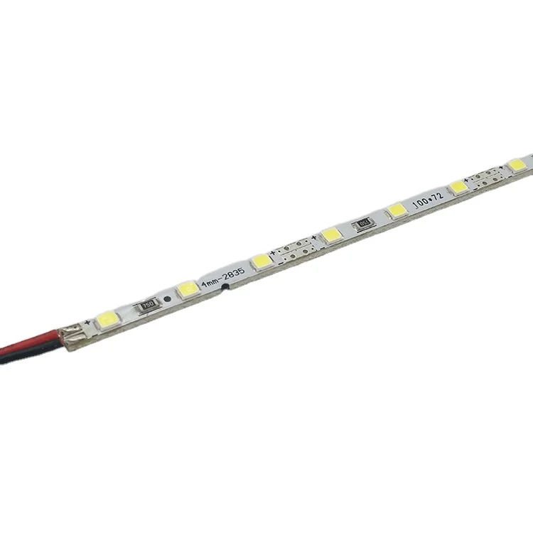 Жесткая светодиодная лента SMD2835 Светодиодная 12 в 72 светодиода/м Световая панель для окна шоу