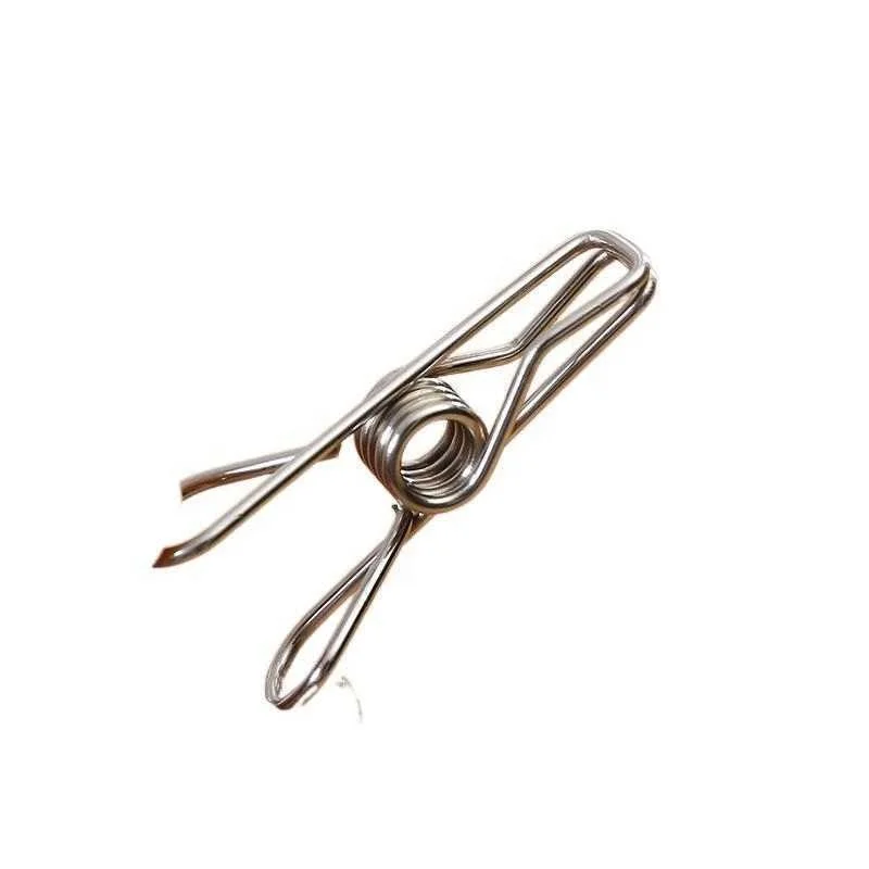 8 зажимов из нержавеющей стали многоцелевые носки для сушки одежды Зажимы штор два доллара универмаг