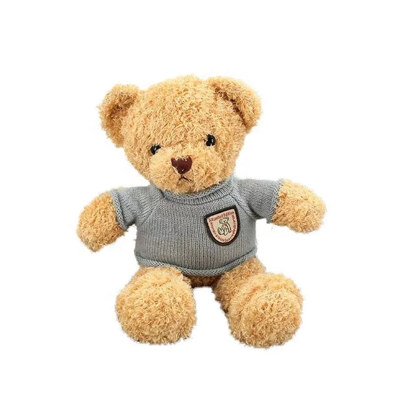 Custom Soft Toys Teddy Bear Wholesale Stuffed Plush Bear In Clothes