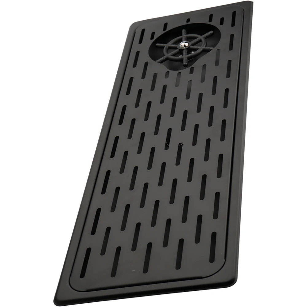 Kitchen Accessories Automatic Sink Glass Cup Cleaner Machine High Pressure Cup Washer Glass Rinser Stainless Steel Black