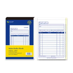 China factory paper paperboard print receipt invoice book custom logo ncr carbonless rent receipt bill book