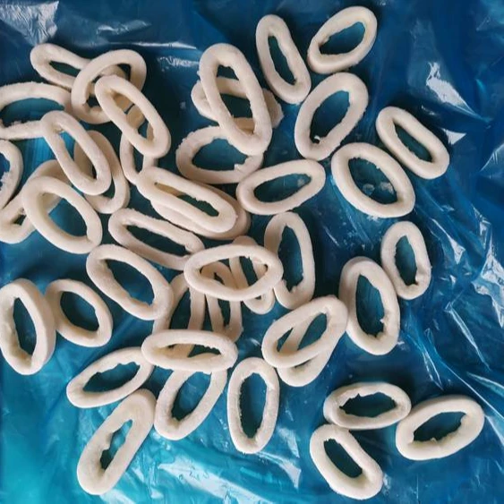 Promotional top quality China Seafood frozen squid ring for sale