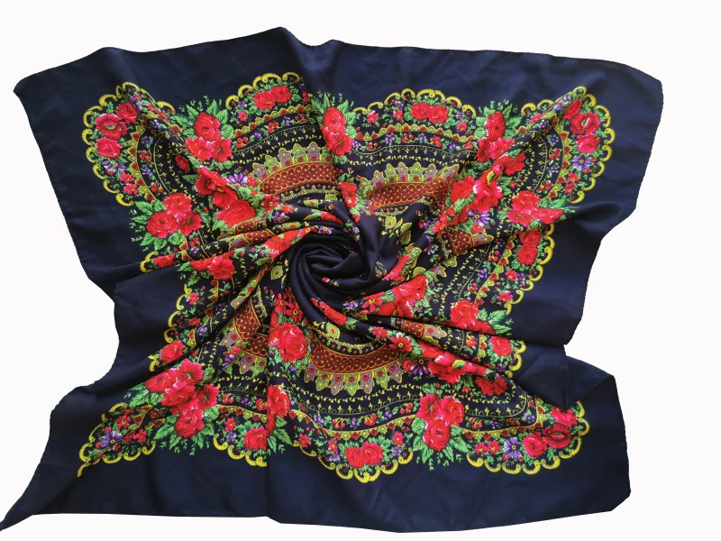 Hijab Scarf Polyester Scarf 90X90CM