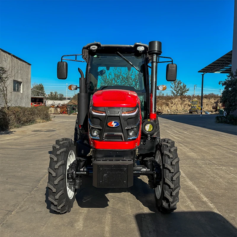 High quality chisel plough or farmtrac 60hp 70hp 80hp tractor tractors with enclosed cabin