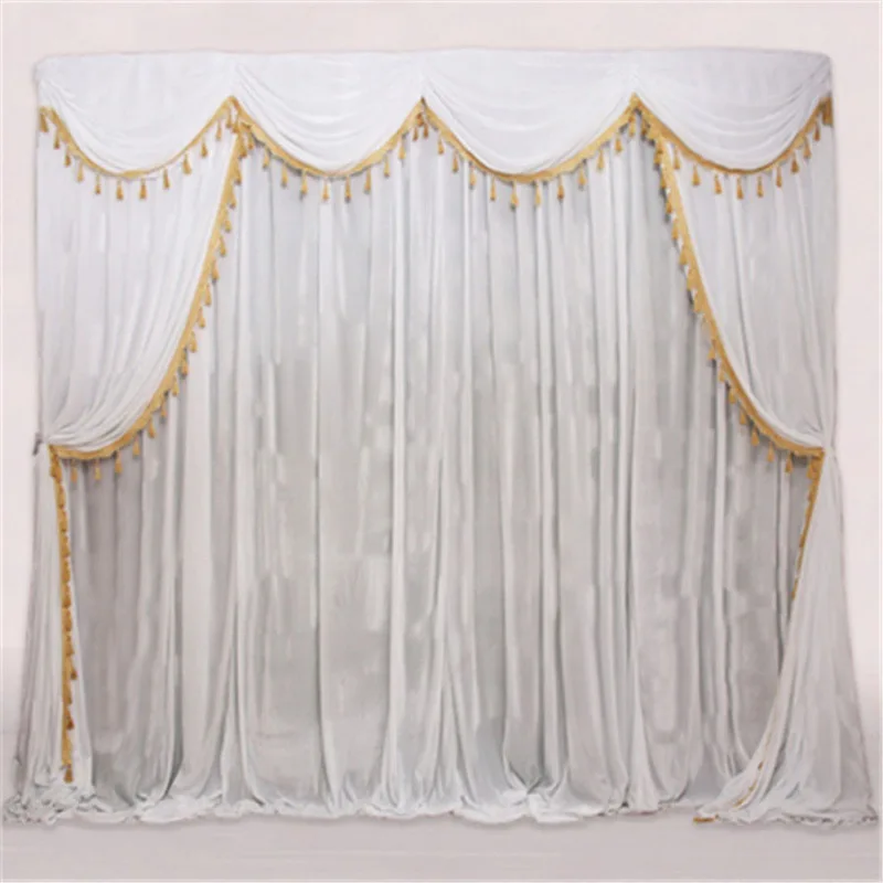 Wedding Backdrop Curtains, Stage Drapes For Party Event