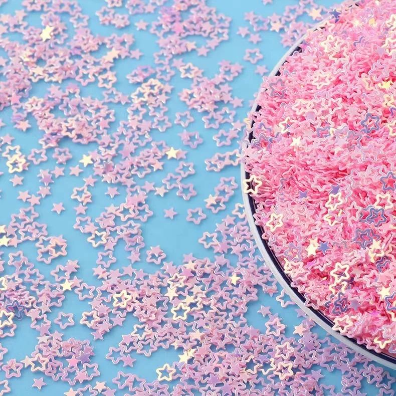 Factory Wholesale Hot Selling Bulk Loose Star Glitter Sequins Nail Art For DIY Decoration