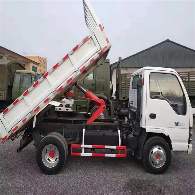 Hot Sale Used Isuzu 4KZ Dump Truck 6 wheels Small Trucks Made In Japan