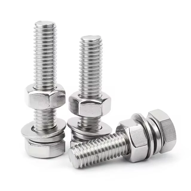 Ss Bolts M14 Stainless Steel And Nut M12 Washer M10x125 Inox 303 Head Hollow A4 304 316 Nuts 316L 310 410 310S Hex Bolt