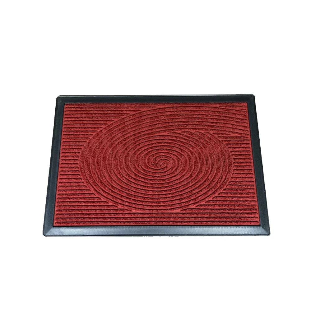 pp entrance rubber edge doormat with high quality